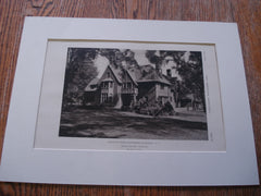 House of Frank Bannerman, Exterior, Scarsdale, NY, 1927, Julius Gregory