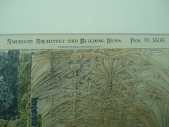St. George's Chapel , Windsor, England, UK, 1898, Chas. Bird