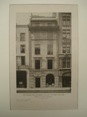 New Building for M. Knoedler & Company on East 57th Street , New York, NY, 1926, Carrere & Hastings
