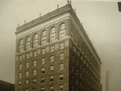 Exterior of the Mayfair Hotel , St. Louis, MO, 1926, Preston J. Bradshaw