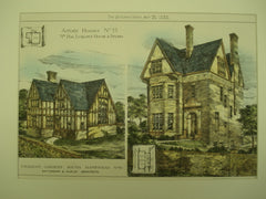 House and Studio of Hal Ludlow , Chalcot Gardens, South Hampstead, London, England, UK, 1883, Batterbury & Huxley