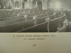 St. Francis Xavier Church , Pueblo, CO, 1926, M. A. Higgins