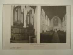Exterior of St. Luke's German Evangelical Lutheran Church , New York, NY, 1926, Edward L. Tilton & Alfred M. Githens