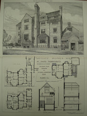 Residence and Studios of Hamo Thornycroft , Kensington, England, UK, 1881, Russell Barrington