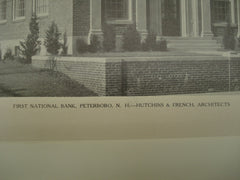 First National Bank , Peterboro, NH, 1926, Hutchins & French