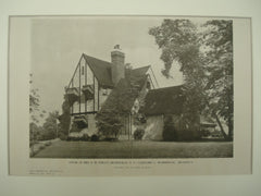 House of Mrs. E. M. Perley , Bronxville, NY, 1926, Clifford C. Wendehack