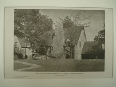 House of E. Ponchelet , Riverdale, NY, 1926, Frank J. Forster