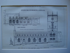 St. David's Cathedral , Pembrokeshire, Wales, UK, 1882, T. Taylor Scott