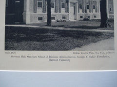 Sherman Hall, Harvard University, Cambridge, MA, 1927, McKim, Mead and White