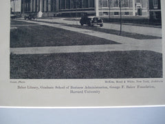 Baker Library, Harvard University, Cambridge, MA, 1927, McKim, Mead and White