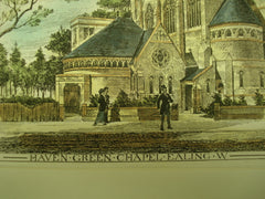 Haven Green Chapel , Ealing, London, England, UK, 1880, J. Wallis Chapman