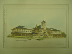 Holmes County Infirmary , Millersburg, OH, 1896, Knox & Elliot