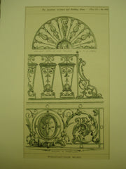 Wrought-Iron Work , Versailles, France, EUR, 1900, M. Ch. Ginoux