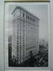 Empire Building, Broadway and Rector Street , New York, NY, 1898, Kimball & Thompson