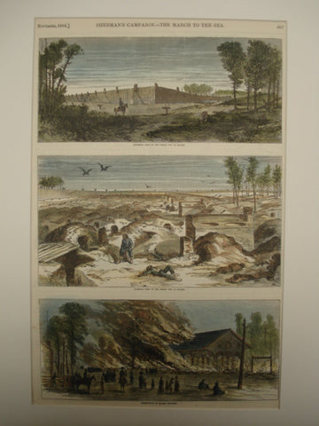 Sherman's Campaign - The March to the Sea , 1864, Unknown