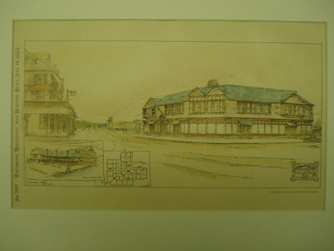 Seabright Stores , Seabright, NJ, 1883, H. Edwards Ficken