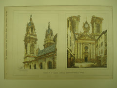 Church of St. Jacques , Luneville, Meurthe-et-Moselle, France, EUR, 1901, Unknown