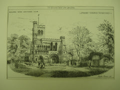 Priory Church, Dunstable, Bedfordshire, England, UK, 1884, Unknown