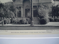Fourth Church of Christ Scientist, Los Angeles, CA, 1930, Meyer and Holler