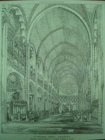St. Patrick's Church , Kensington, London, England, UK, 1873, Henry Conybeare