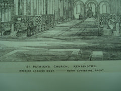 St. Patrick's Church , Kensington, London, England, UK, 1873, Henry Conybeare