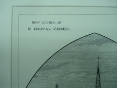 New Church of St. Germans , Cardiff, Wales, UK, 1881, G. F. Bodley & T. Garner
