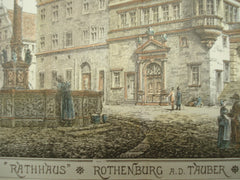 Rathaus, Rothenburg ob der Tauber, Germany, EUR, 1878, Unknown