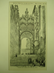 Grand Porch of the Church of St. Celine , Alby, France, EUR, 1900, Not Stated