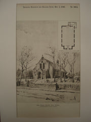 New Parish Church Hall , Uphall, Scotland, UK, 1896, J. Graham Fairley