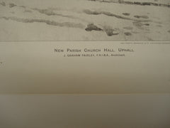 New Parish Church Hall , Uphall, Scotland, UK, 1896, J. Graham Fairley
