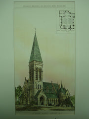 St. John's Church , Dubuque, IA, 1878, Henry M. Congdom