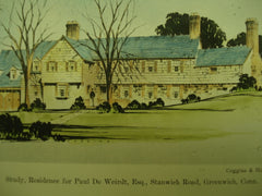 Residence of Paul De Weirdt , Greenwich, CT, 1930, Coggins & Hedlander