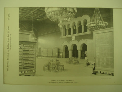 Chamber of Commerce , Cincinnati, OH, 1890, H. H. Richardson and Shepley, Rutan & Coolidge