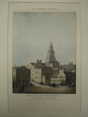 Exterior of the Proposed County Court House , Providence, RI, 1927, Jackson, Robertson & Adams