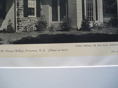 Residence of Sturgis McKay , Princeton, NJ, 1926, Aymar Embury