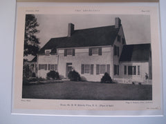 Residence of H. W. Roberts , Utica, NY, 1926, Bagg and Newkirk
