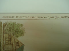 A Country House , New York, NY, 1879, W. A. Bates