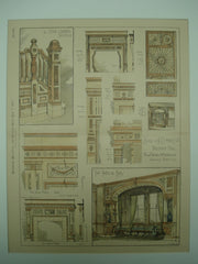 House of A. T. Lyman, Esq., Waltham, MA, 1883, Messrs. Hartwell & Richardson
