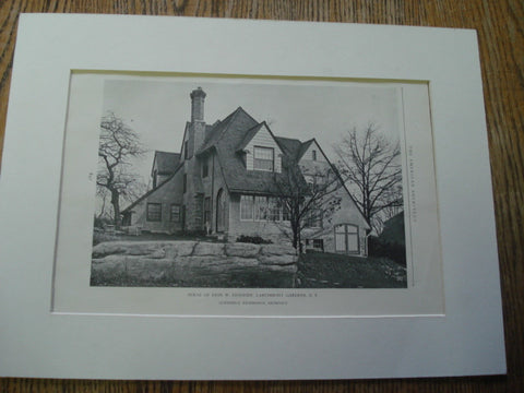 House of Dion W. Kennedy, Larchmont Gardens, NY, 1926, Clifford C. Wendehack