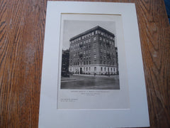 Apartment House At 301 Berkeley, Boston, MA, 1926, Parker,Thomas & Rice