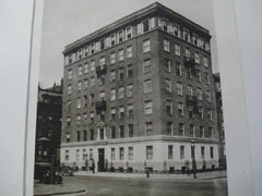 Apartment House At 301 Berkeley, Boston, MA, 1926, Parker,Thomas & Rice