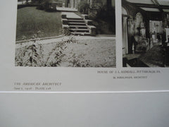 House of J.L. Kendall, Interior, Pittsburgh, PA, 1926, M. Nirdlinger