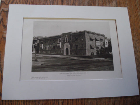 The Randolph Apartment, Washington, DC, 1926, Joseph Younger