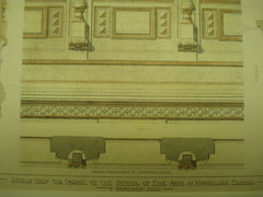 Facade of the School of Fine Arts, Marseilles, France, EUR, 1877, M. Esperandieu