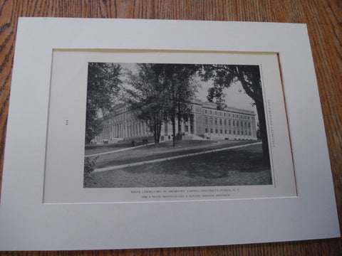 Baker Laboratory of Chemistry, Cornell University, Ithaca, NY, 1926, Gibb & Waltz., Architects, Day & Klauder