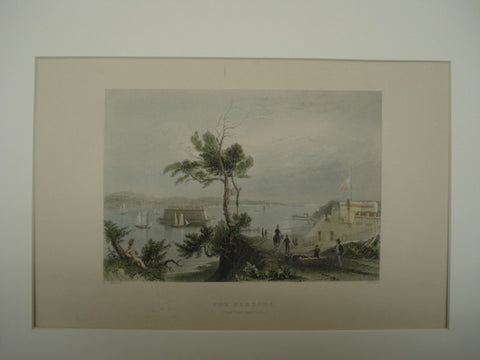 Narrows from Fort Hamilton, Fort Hamilton, NY, 1875, Unknown