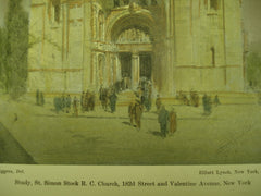 St. Simon's Roman Catholic Church , New York , NY, 1926, Elliott Lynch
