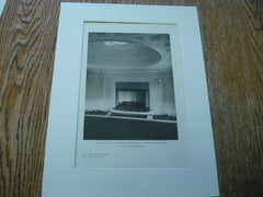 School of Music (Sage Hall), Smith College, Interior, Northhampton, MA, 1926, Delano & Aldrich