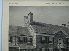 Alice B. McCutcheon House , Greenwich, CT, 1926, Henry W. Rowe