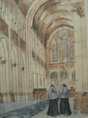 Proposed Interior of the Church of the English Martyrs, Walworth, England, UK, 1900, Benedict Williamson